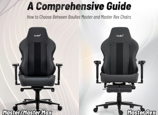 Between Boulies Master and Master Rex Chairs: